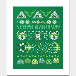Pidge Ugly Holiday Sweater Posters and Art
